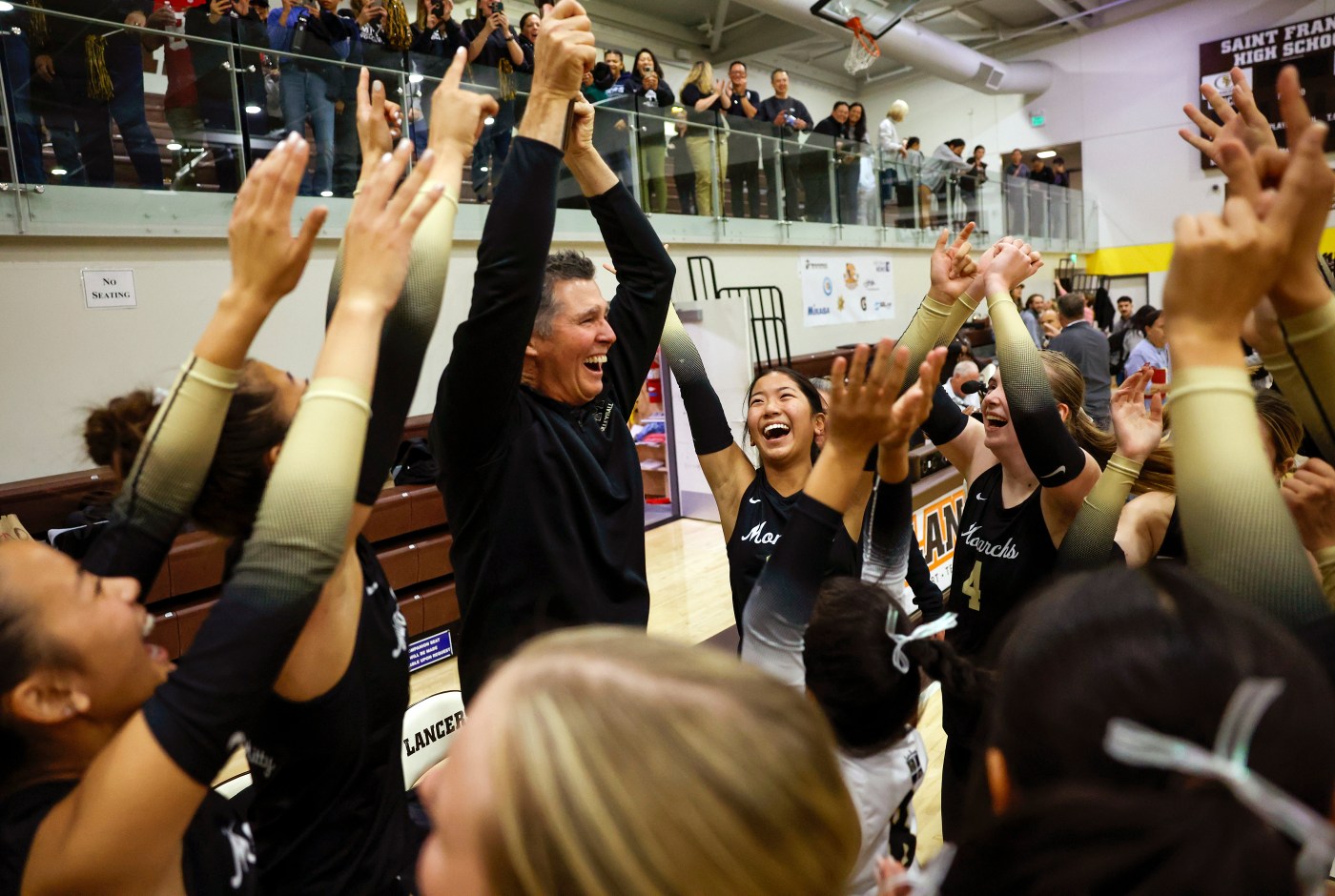 Mitty girls volleyball coach steps down after leading Monarchs to consecutive state finals