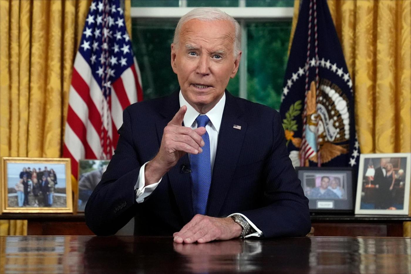 Biden promised to turn the page on Trump. Now he’s being replaced by him