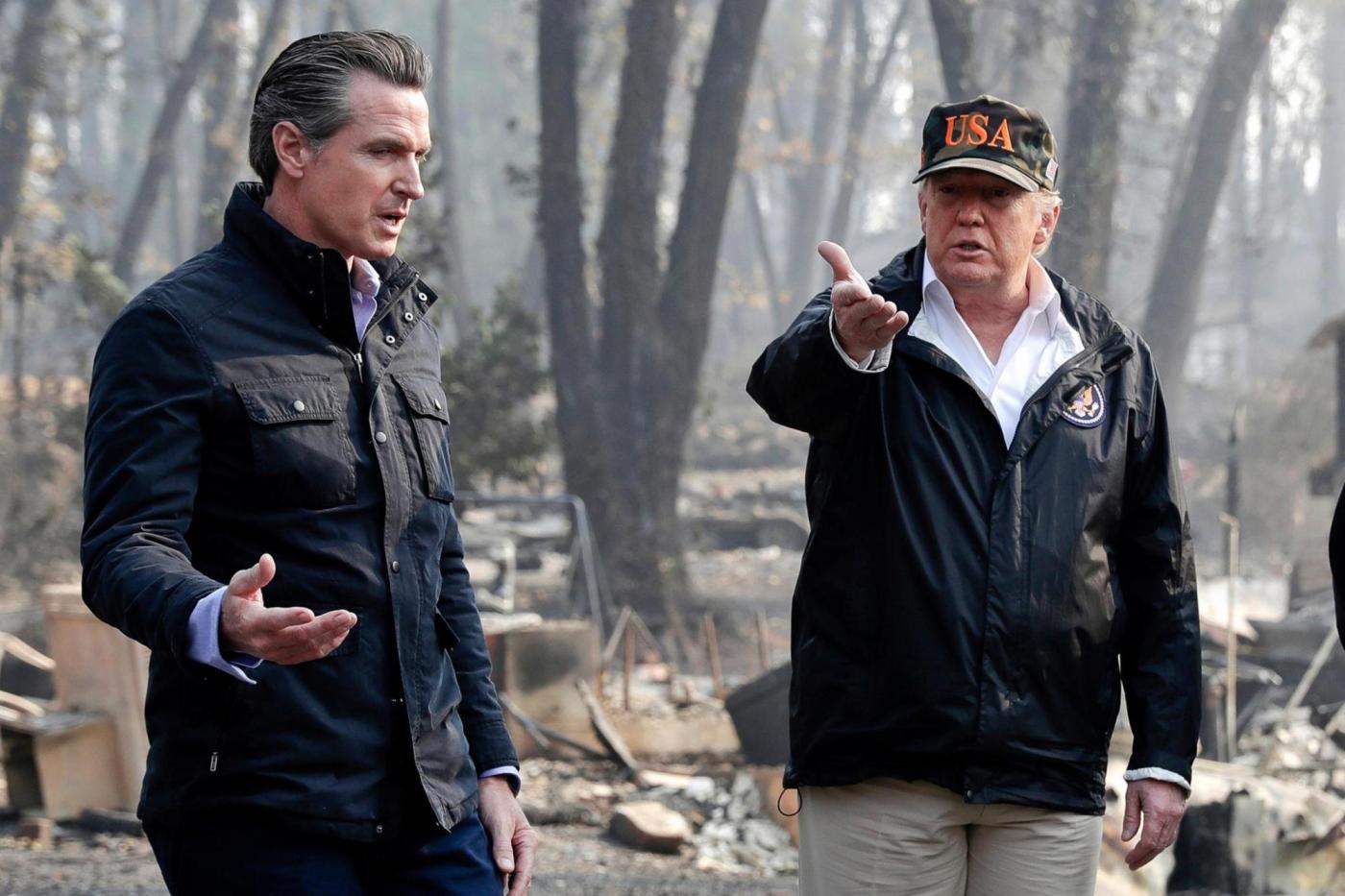 Walters: With Trump-Newsom political feud back, L.A. fires add new wrinkle