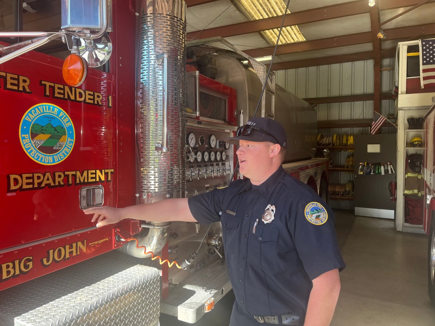 Bay Area firefighter shares tale of helping on LA Fires