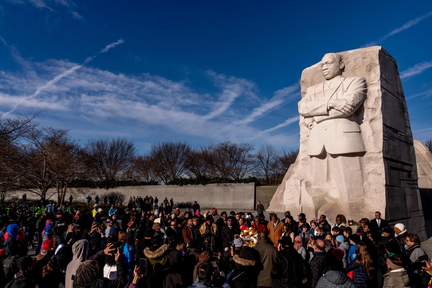 Civil rights leaders and King family mark MLK Day as a special call to action as Trump takes office