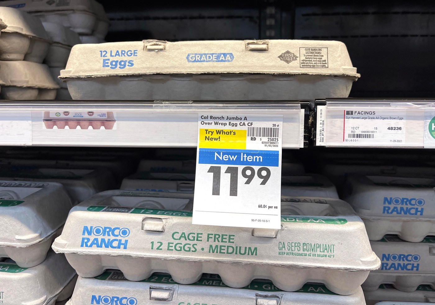 Expect record-high egg prices for most of the year