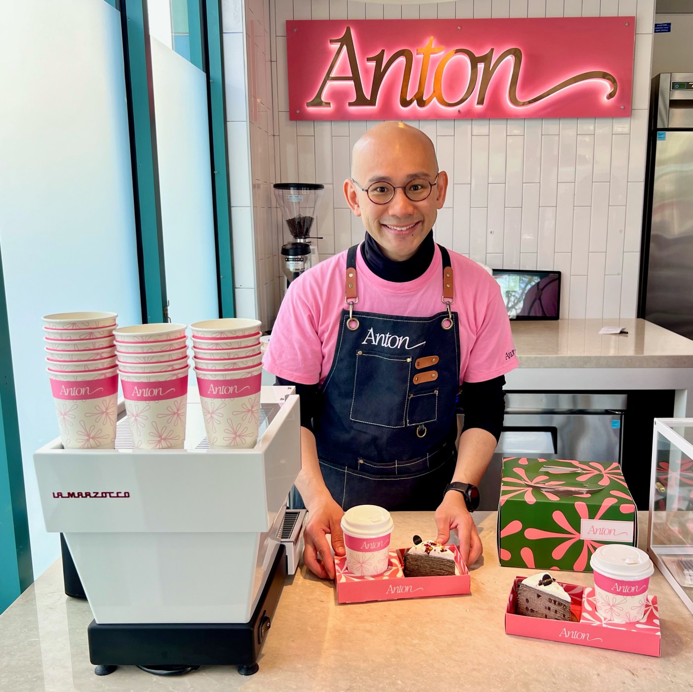 Anton, a bakery known for its decadent mille crepe cakes, is coming to the Stanford Shopping Center