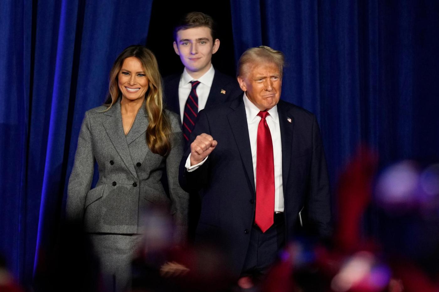 Trump’s family circle has a different look as he returns to the White House