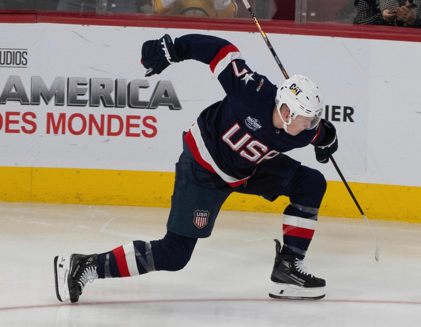 Tkachuk brothers each score twice as the US beats Finland 6-1 in the 4 Nations Face-Off