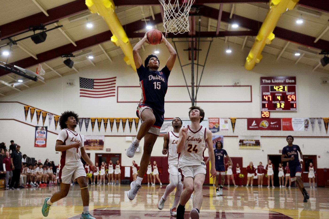 NCS Open Division hoops: No. 4 Dublin pulls away late to beat No. 5 Liberty on road