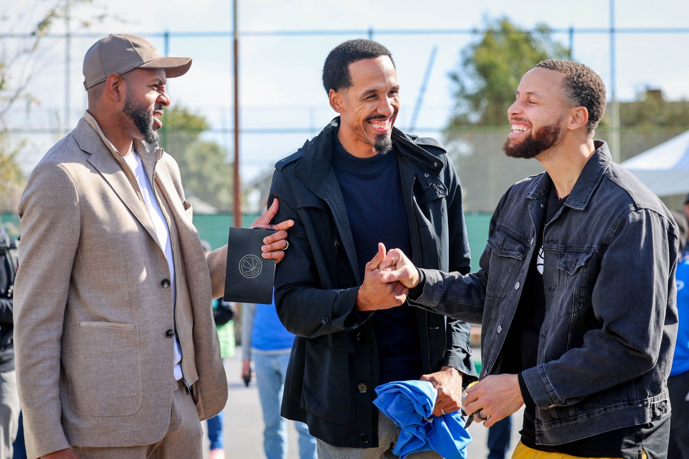 Photos: Stephen Curry and former teammates kick off the All-Star weekend