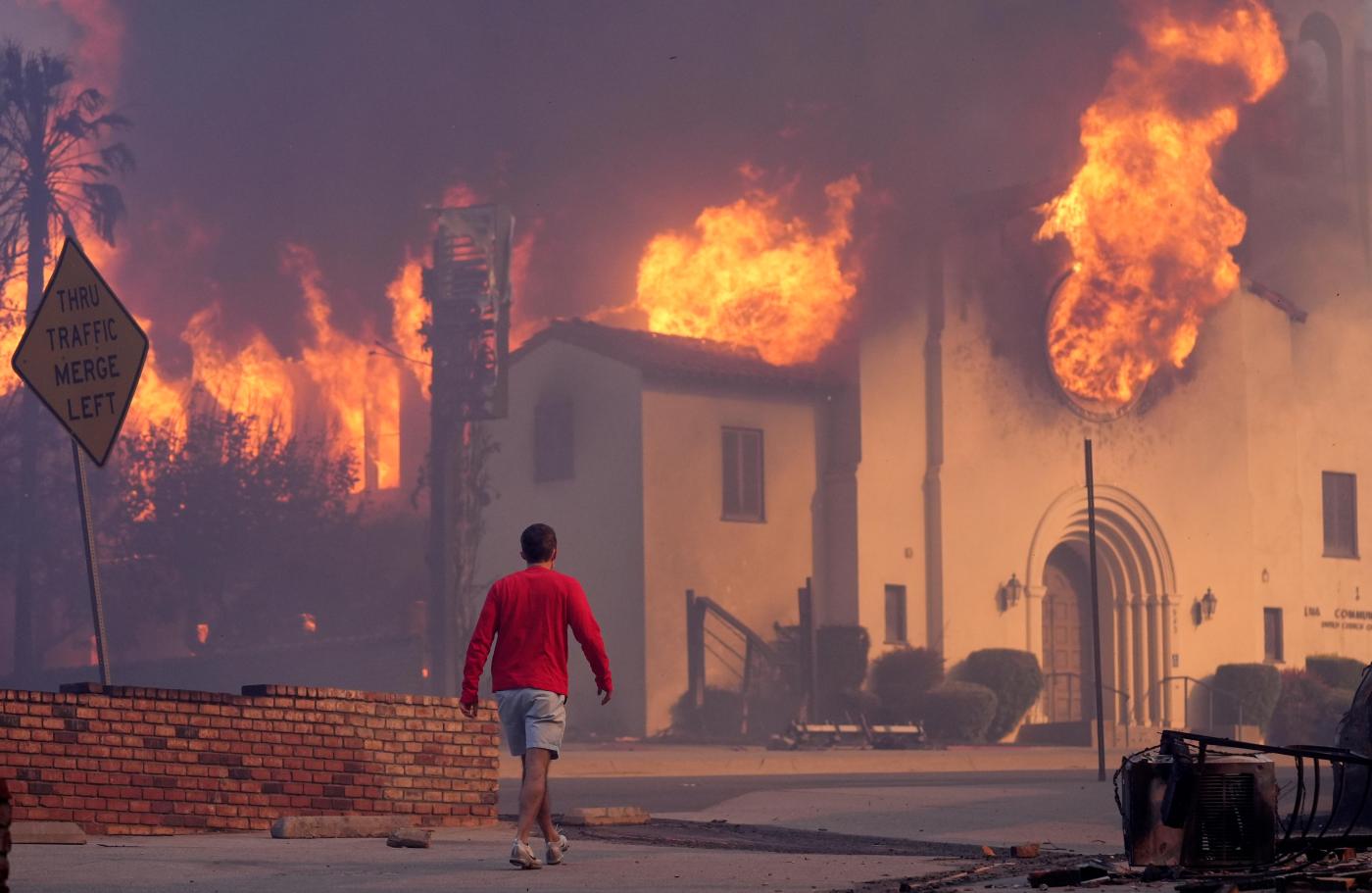 Body cam video from Eaton fire shows police officers’ ‘Herculean effort’ to save residents