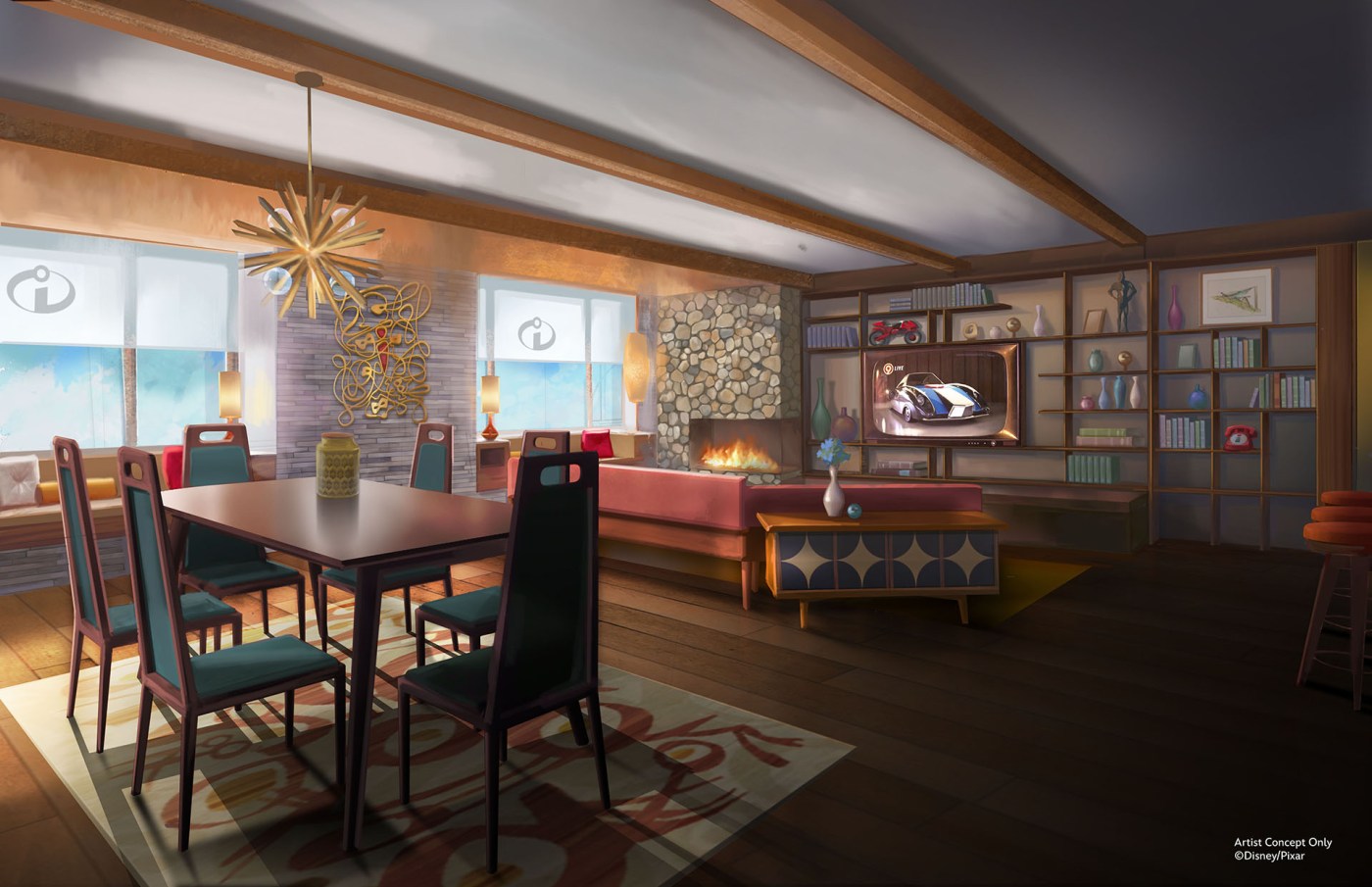 Look inside Disneyland’s new Incredibles suite with spy gadgets and secret entrances