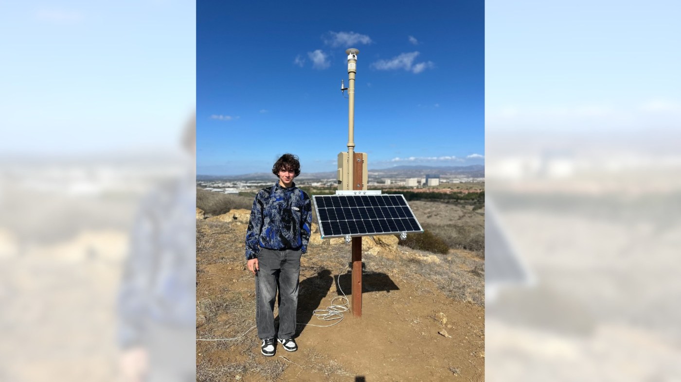 ‘Like a dream come true’: California teen deploys his AI-driven early wildfire detection system for the first time