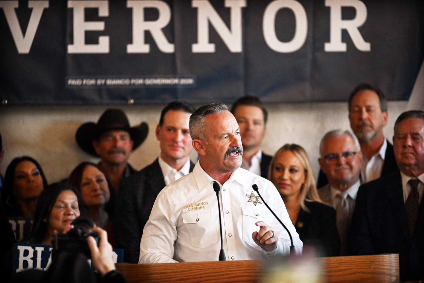 Conservative Southern California sheriff announces governor run in 2026