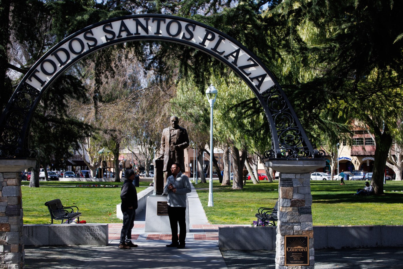 Trash bags and security guards revitalized Concord’s historic Todos Santos Plaza. The program responsible is now going broke.