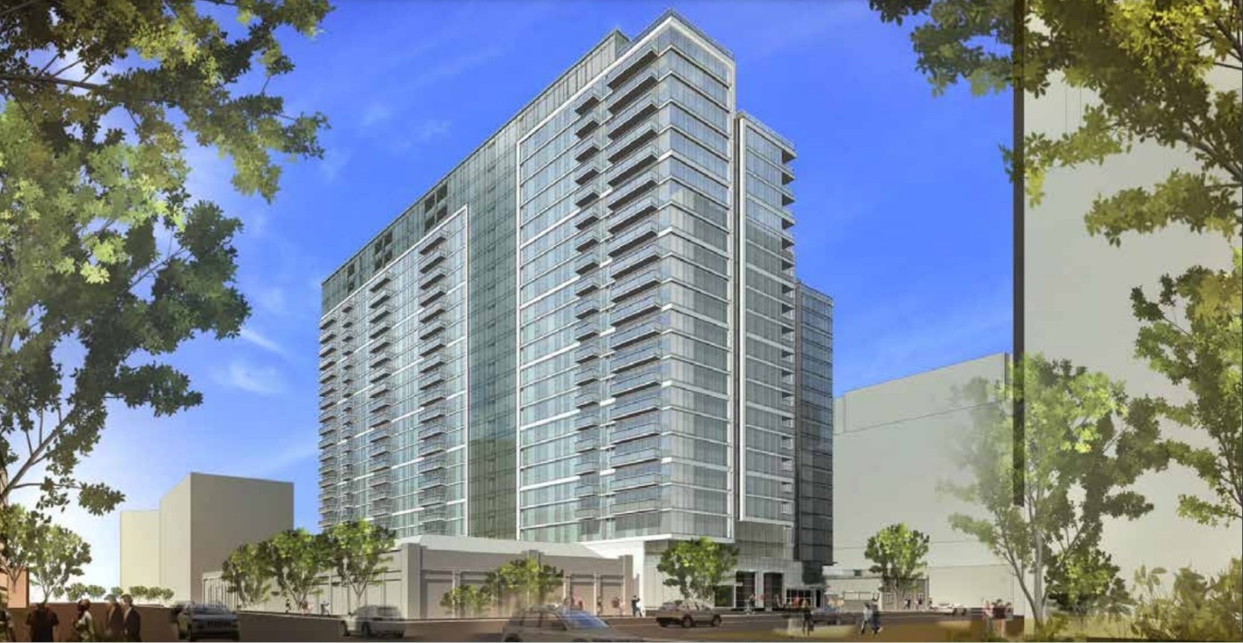 Housing development site in downtown San Jose staggers into default