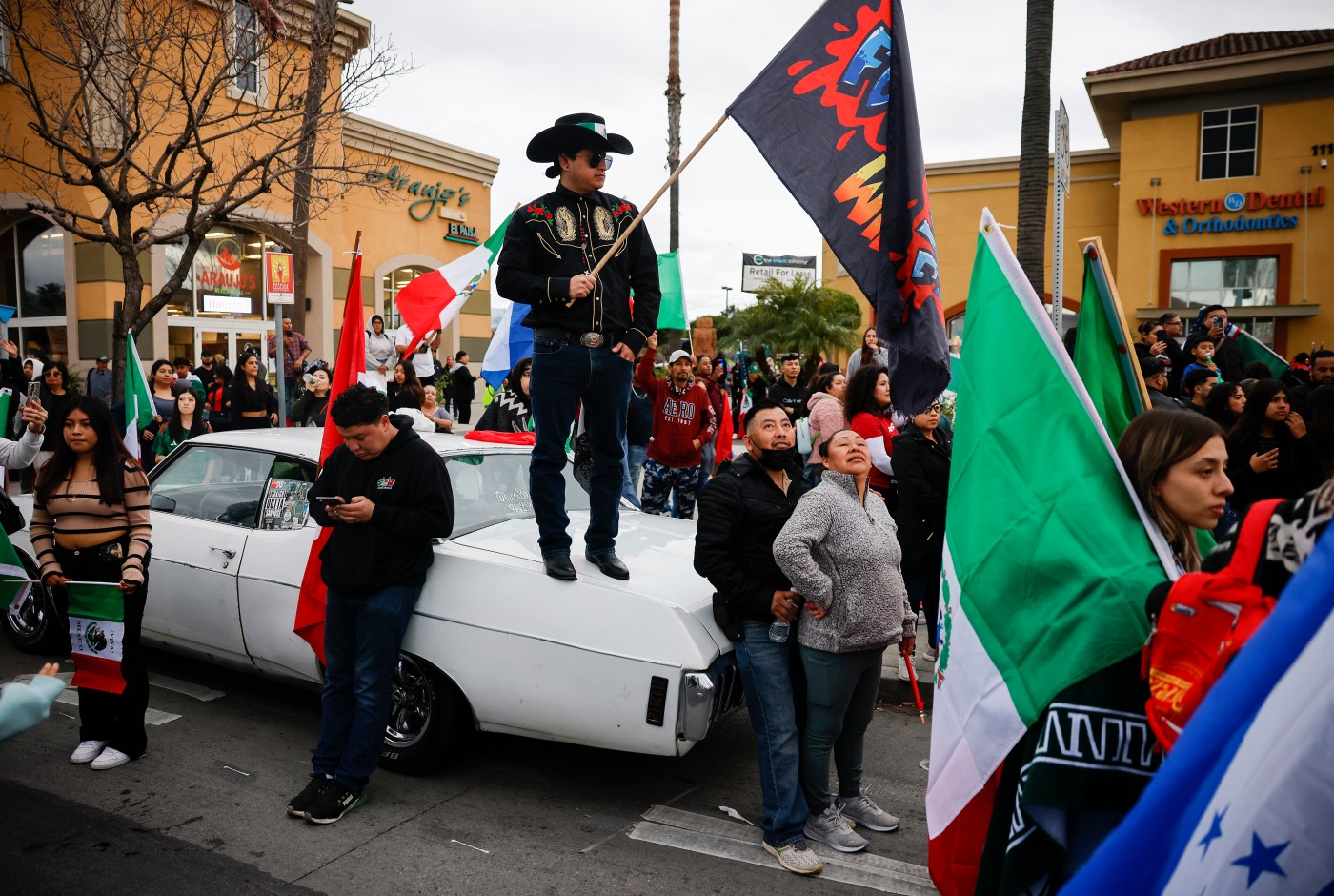 Protesters take over roadway in San Jose against recent ICE activity