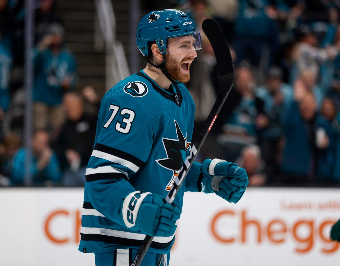 Sharks’ Gregor discusses future in San Jose, gives scouting report on Ostapchuk