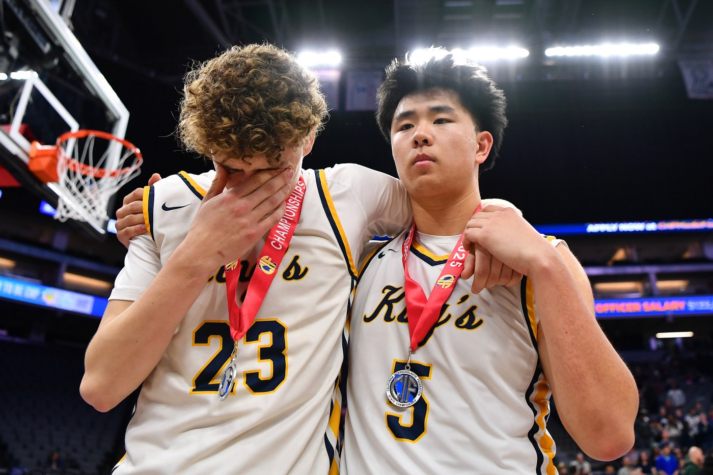 So close! The King’s Academy’s miraculous comeback bid falls short as Knights lose to San Gabriel Academy in D3 state title game