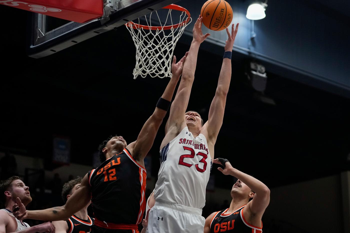 No. 23 Saint Mary’s wins regular-season finale over Oregon State