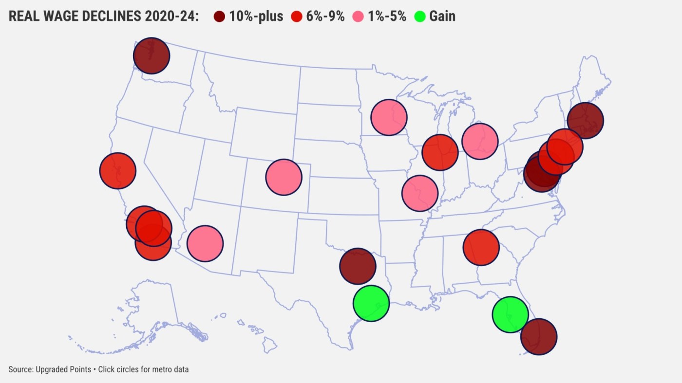 How inflation battered California pay raises