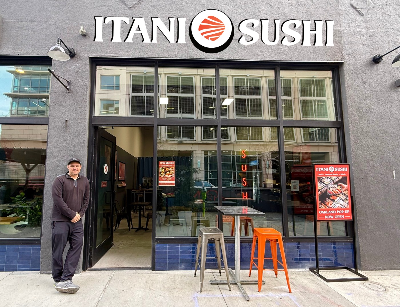 Kyle Itani debuts a sushi popup for lunch in downtown Oakland