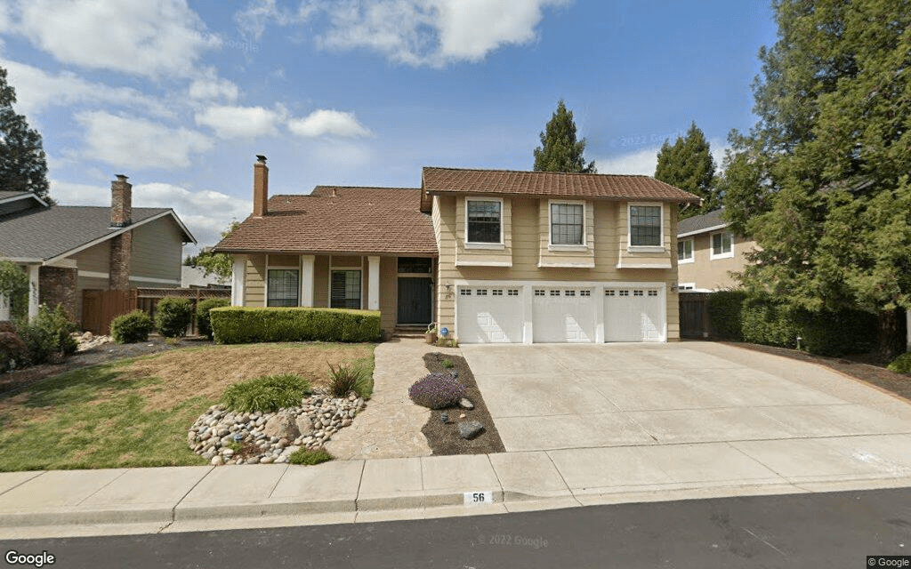 Sale closed in San Ramon: $2.2 million for a four-bedroom home