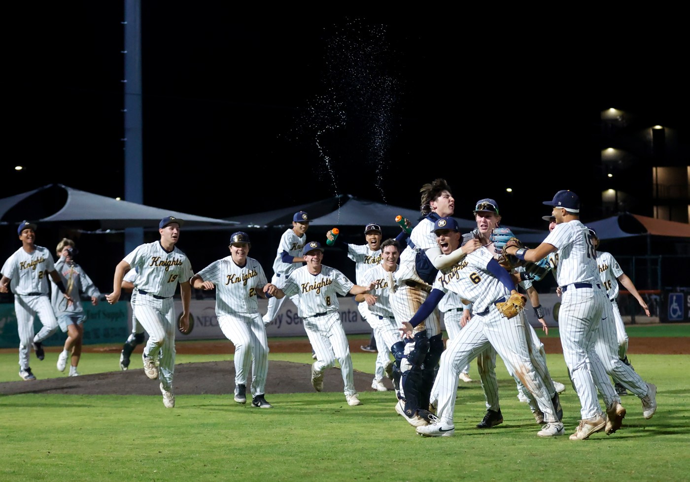 Spicy Salama: Menlo School’s fiery Ben Salama hits landmark triple, channels Mason Miller in Knights’ CCS title win