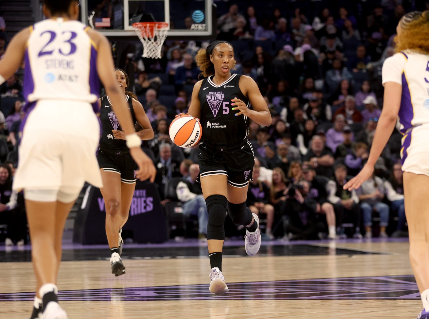 Valkyries show fight, but fall short in preseason loss to Los Angeles Sparks