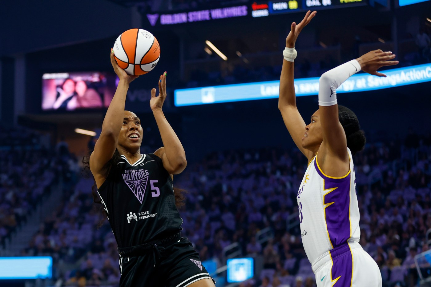 Valkyries seek first win as unbeaten Washington Mystics visit Chase Center