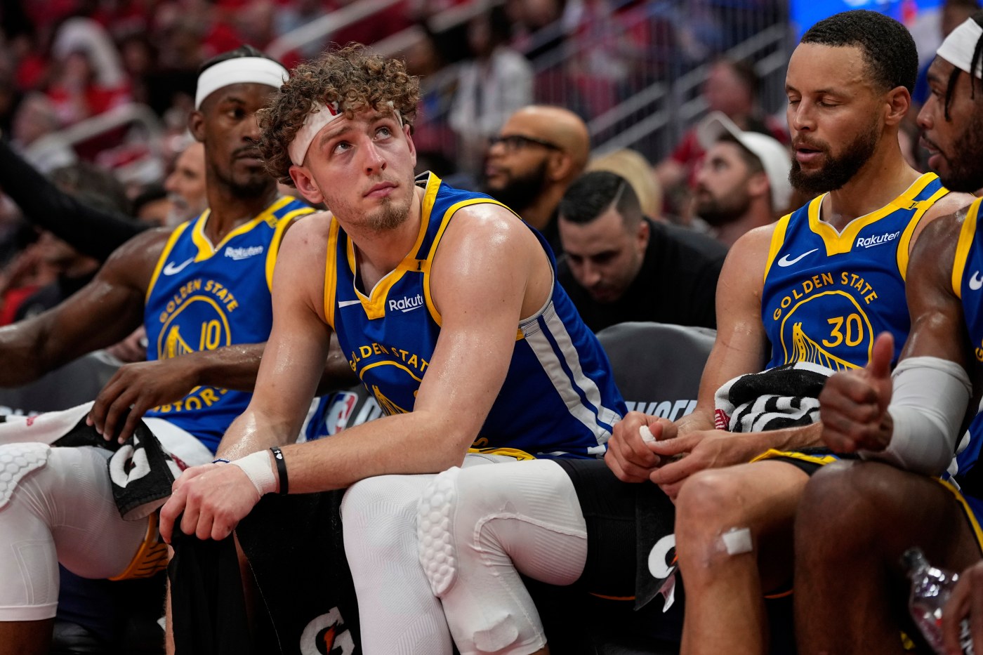 Desperate Rockets ward off Warriors’ bench-led comeback in Game 5, series headed back to Bay Area