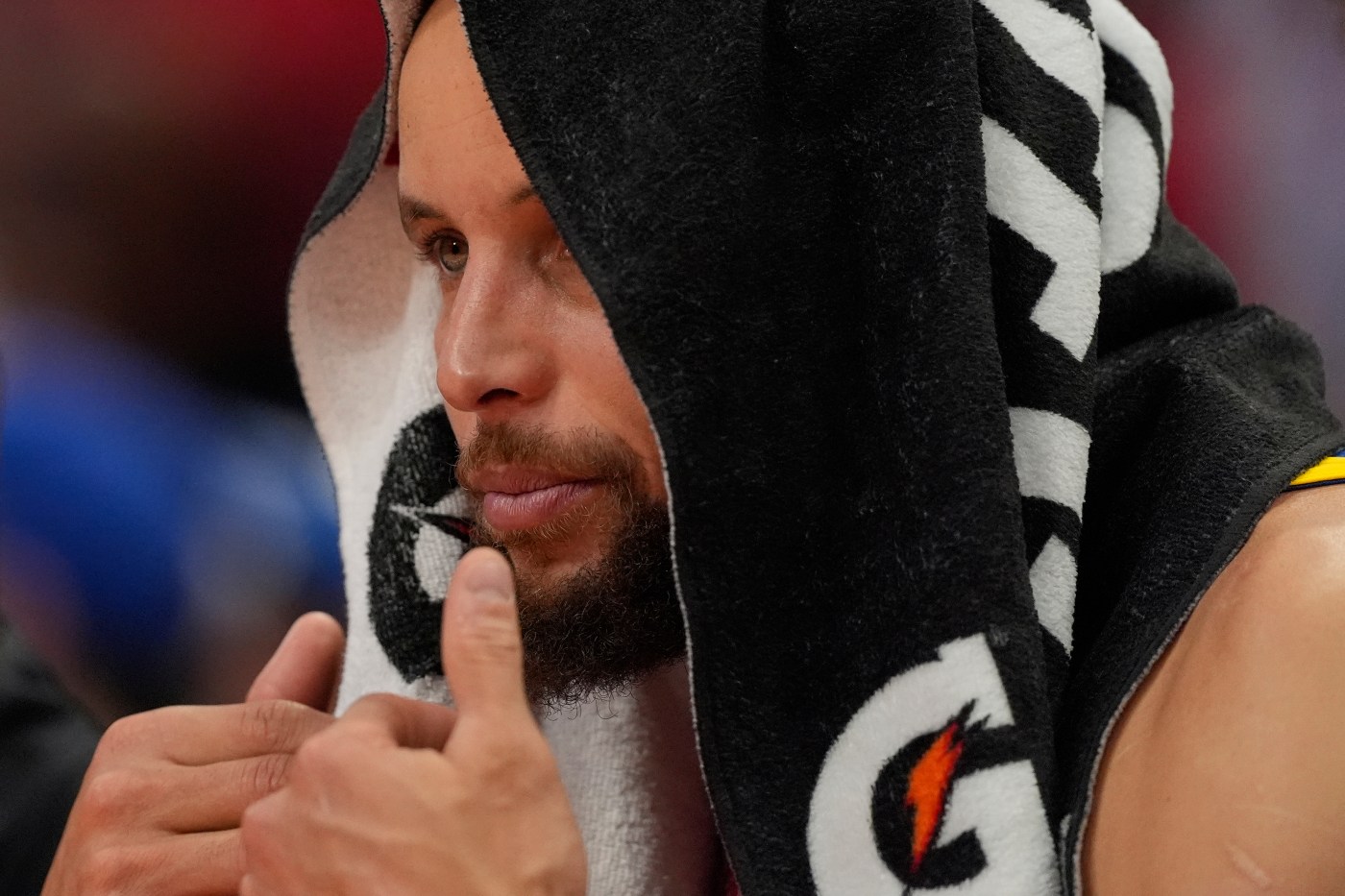 Warriors accuse Rockets of targeting Curry’s injured thumb: ‘It’s pretty obvious’