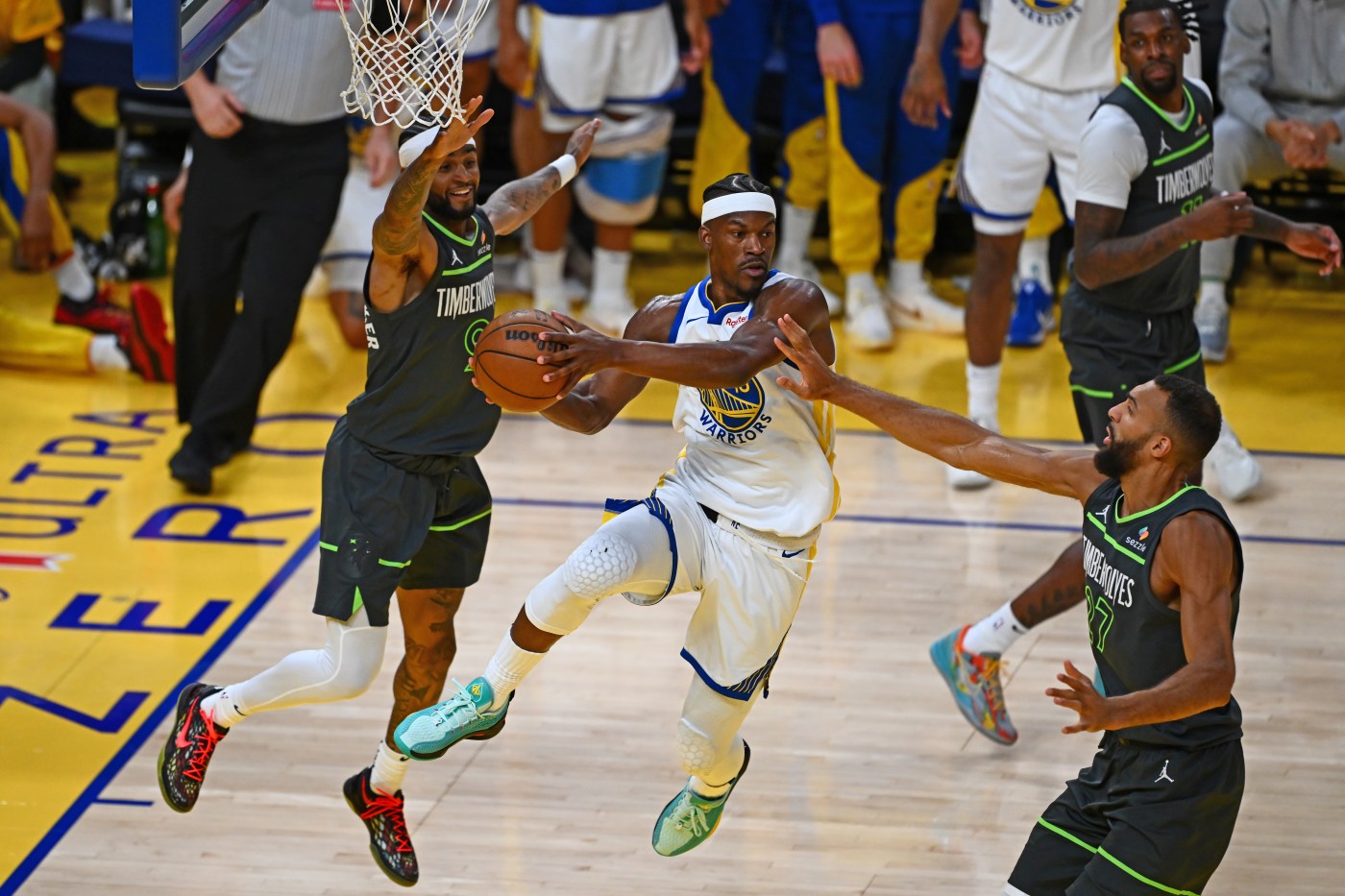 Curry-less Warriors squander big nights from Butler, Kuminga in Game 3 loss