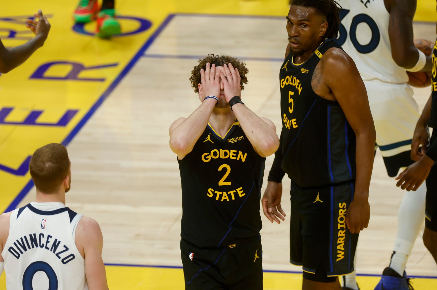 Warriors facing elimination after Timberwolves pull away in Game 4
