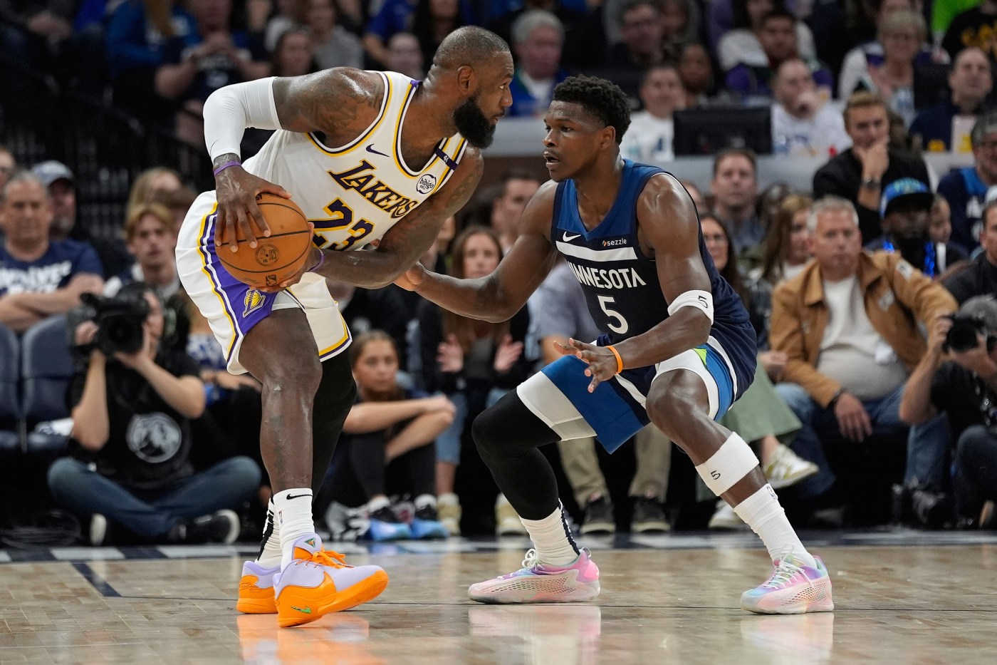 Anthony Edwards is toppling the NBA’s legends. Are Steph Curry’s Warriors next?