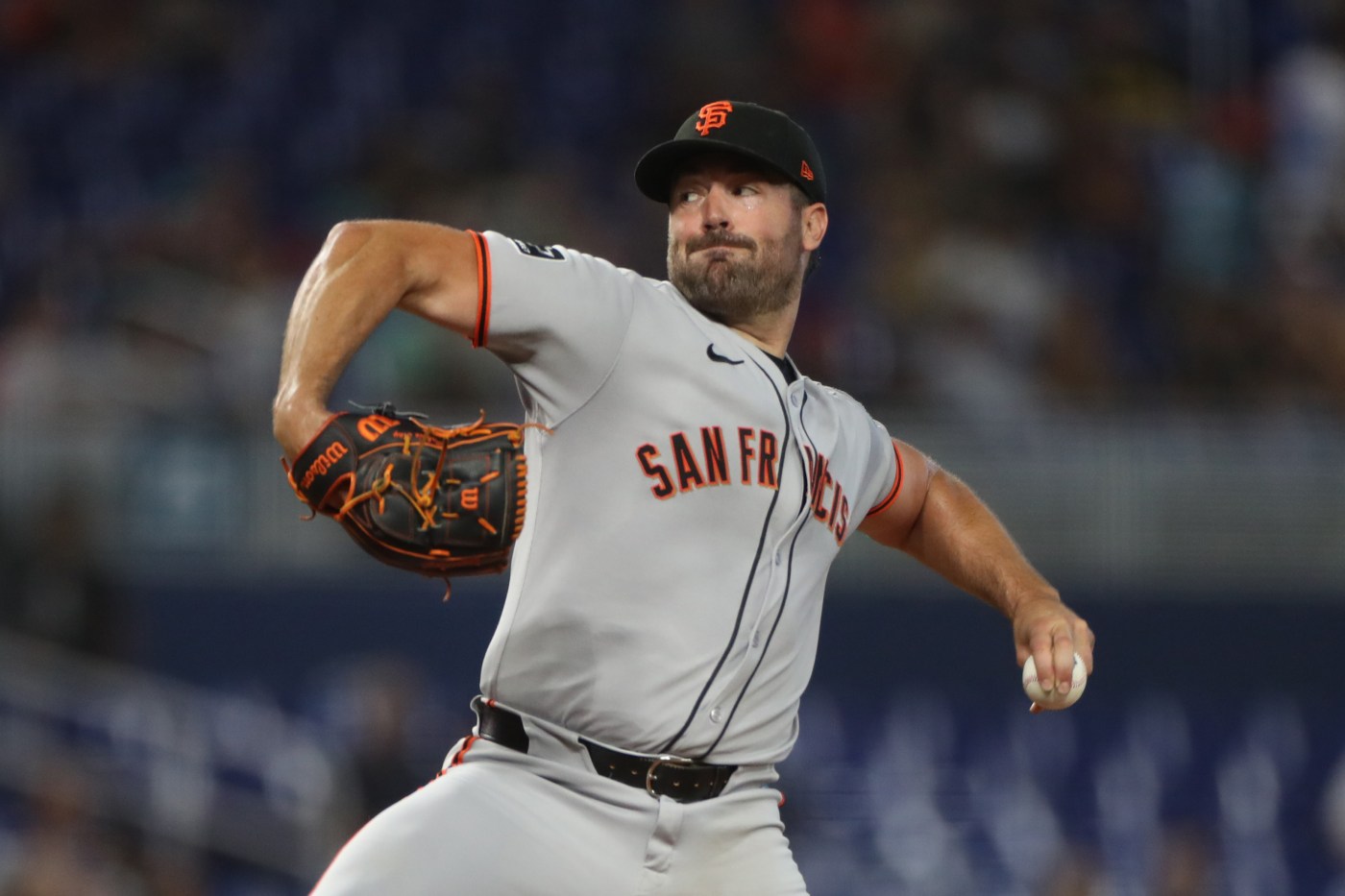 Ray caps off best month of career, takes loss as Marlins silence SF Giants