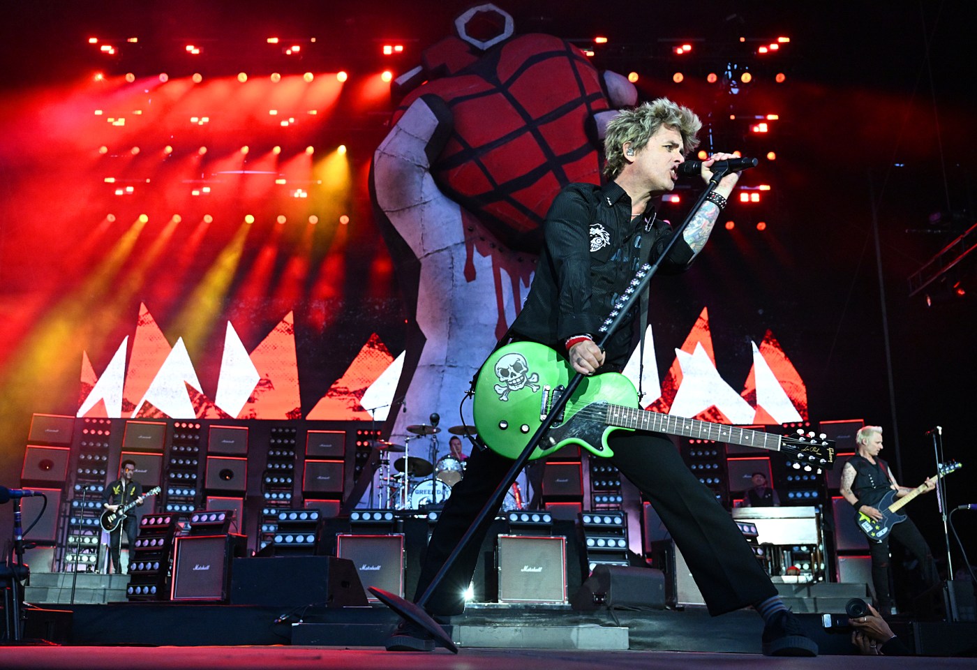 What songs did Green Day play at BottleRock Napa Valley?