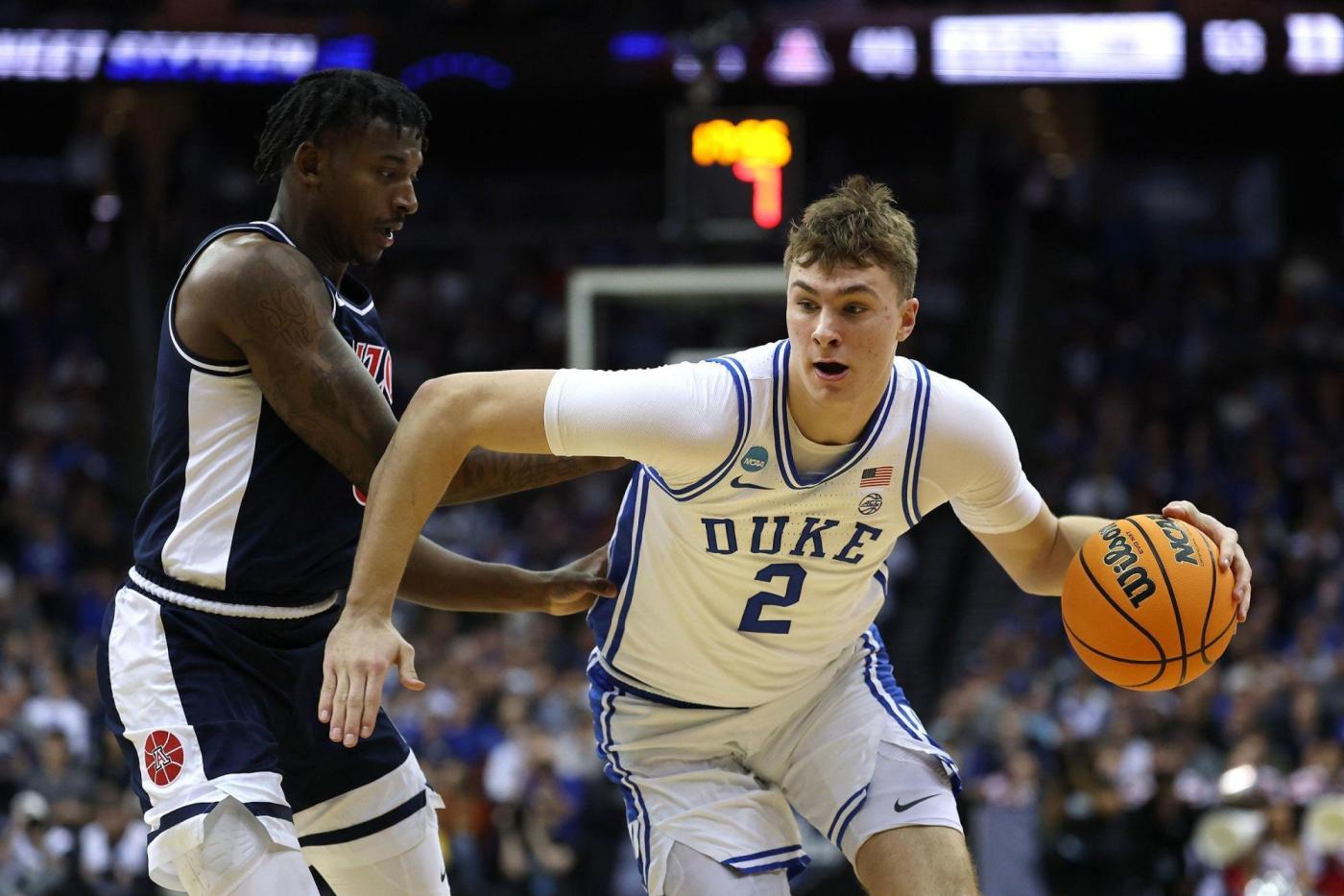 Mavericks defy odds to win NBA draft lottery with Duke’s Flagg presumed top pick