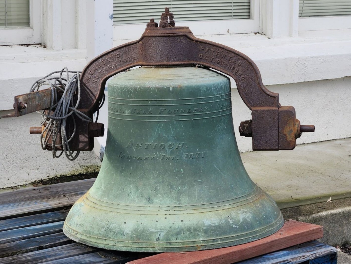 Antioch Historical Society seeks to bring First Congregational Church bell back to the public