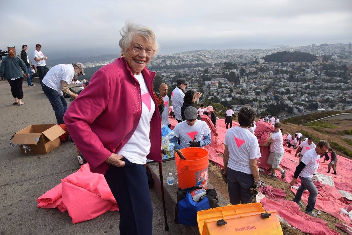 With the Bay Area’s pink triangle display — returning for Pride month — the political is also personal
