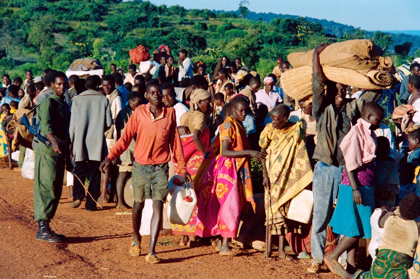 Hundreds of Rwandans who fled to Congo after the 1994 genocide return in UN repatriation