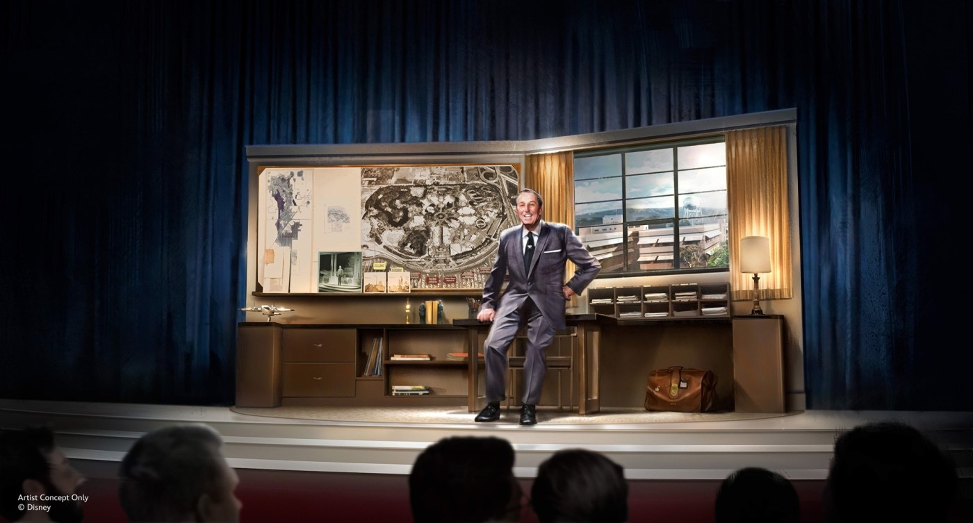 Disneyland re-creates Walt Disney with most lifelike animatronic ever