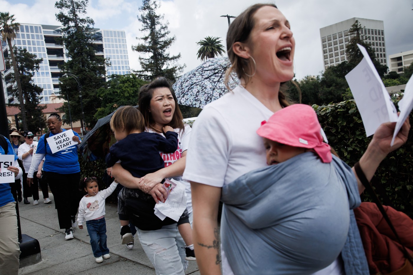 California child care workers demand more funding amid Trump threats to Head Start