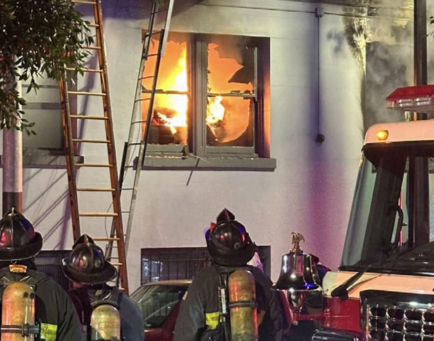 Man accidentally lights dog on fire, dog lights Bay Area apartment building on fire