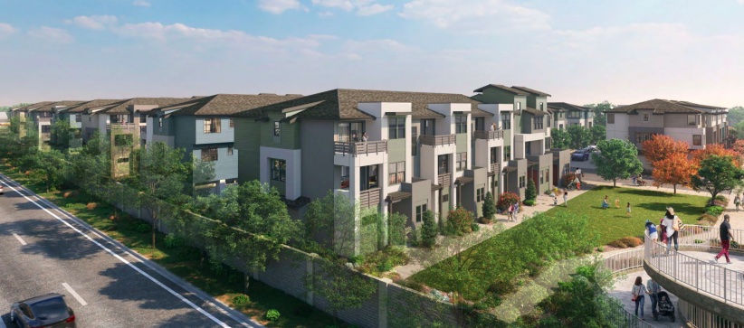 Sunnyvale: 101 townhome units planned for Lakewood Shopping Center irks some residents