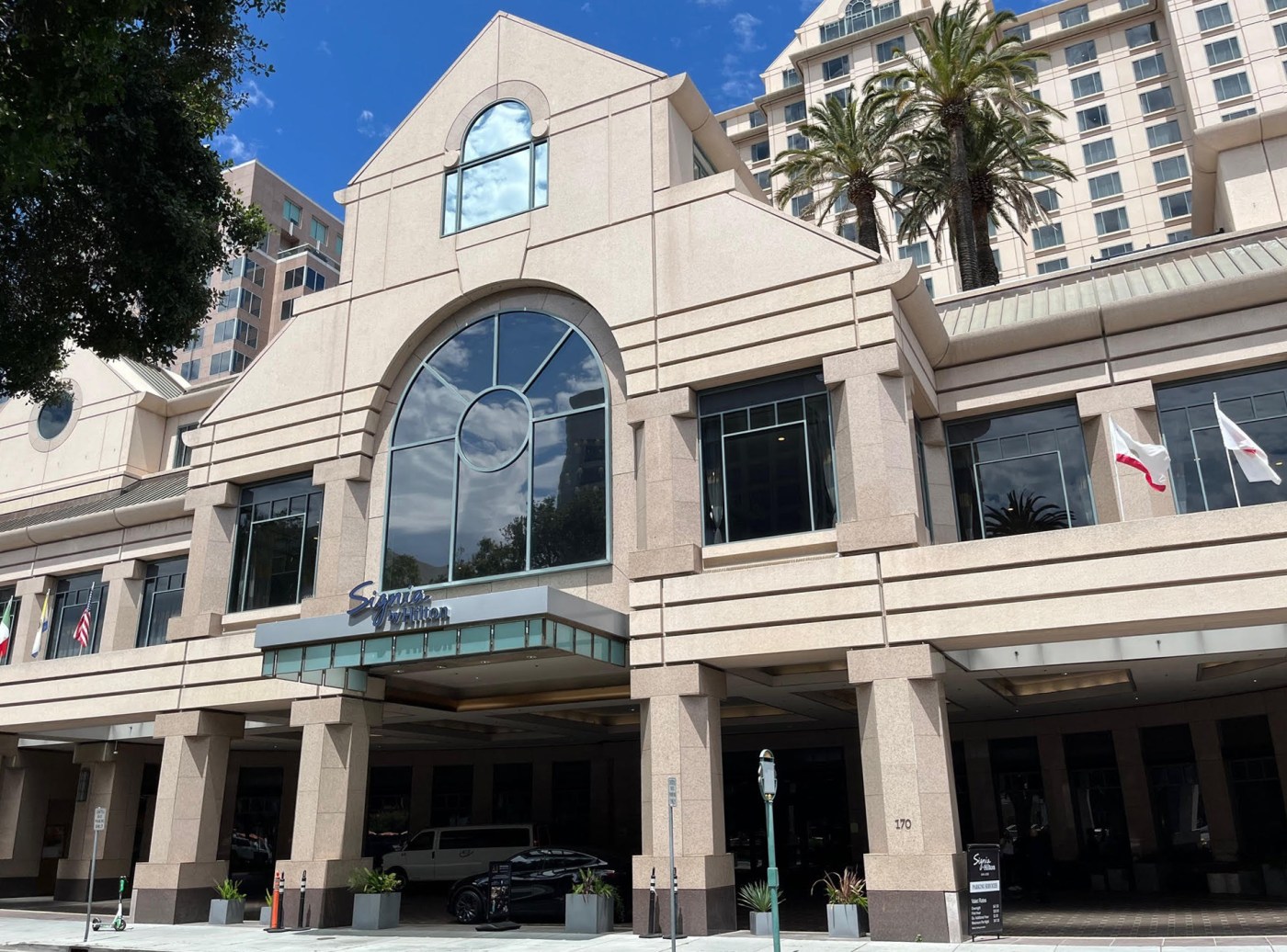 Iconic downtown San Jose hotel is seized by lender, lodging woes widen