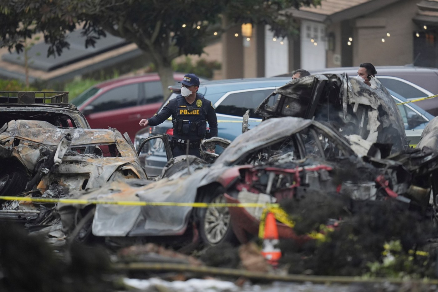 Map: Here’s where the small plane crashed into a San Diego neighborhood
