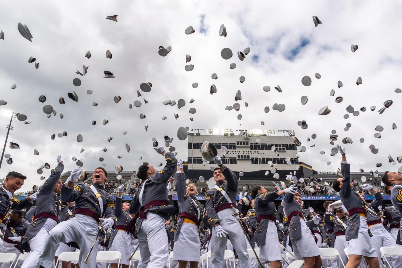 Trump’s speech to West Point graduates mixes praise, politics and grievances