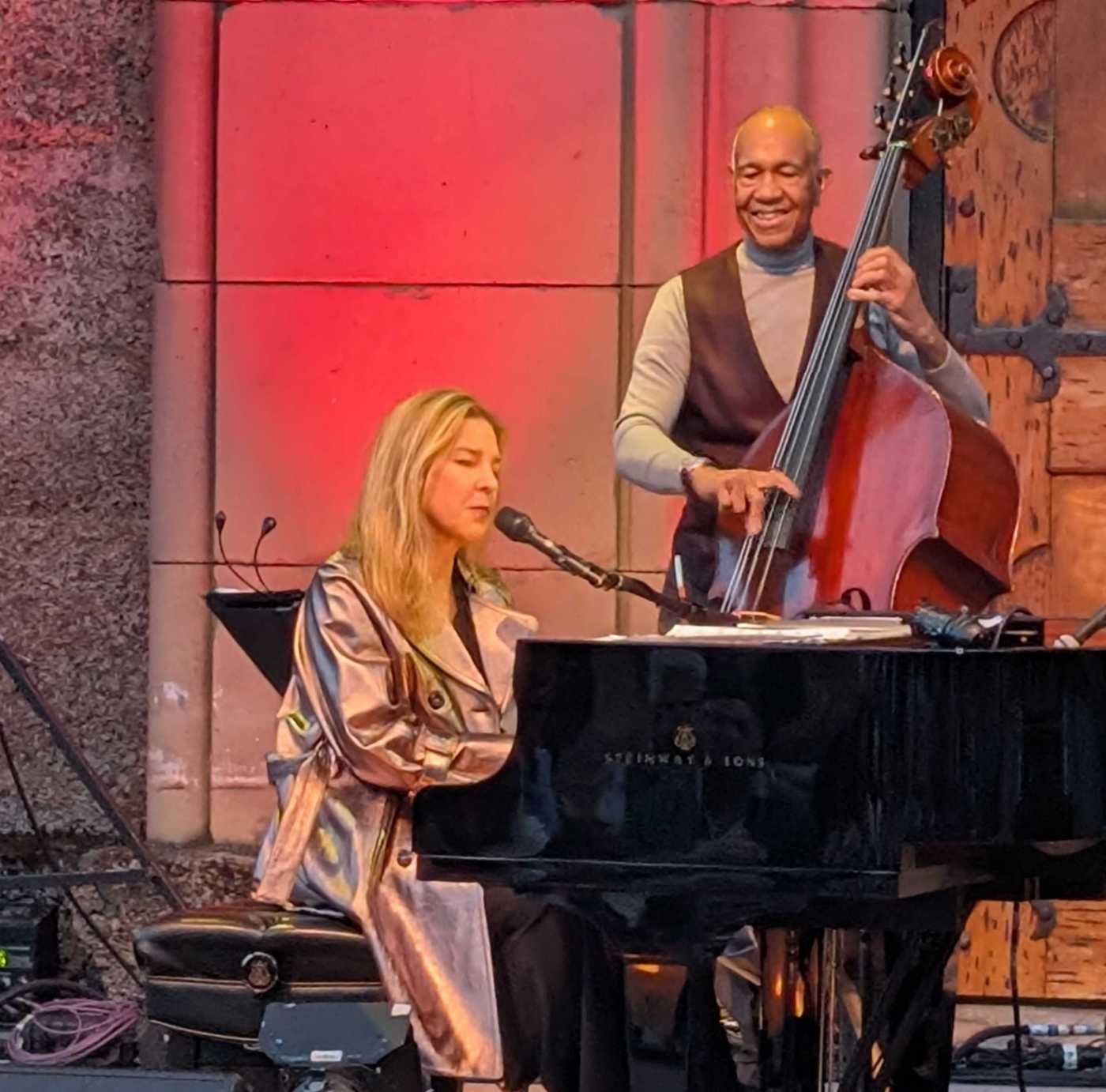 Review: Diana Krall deserved better as fans make a very early exit