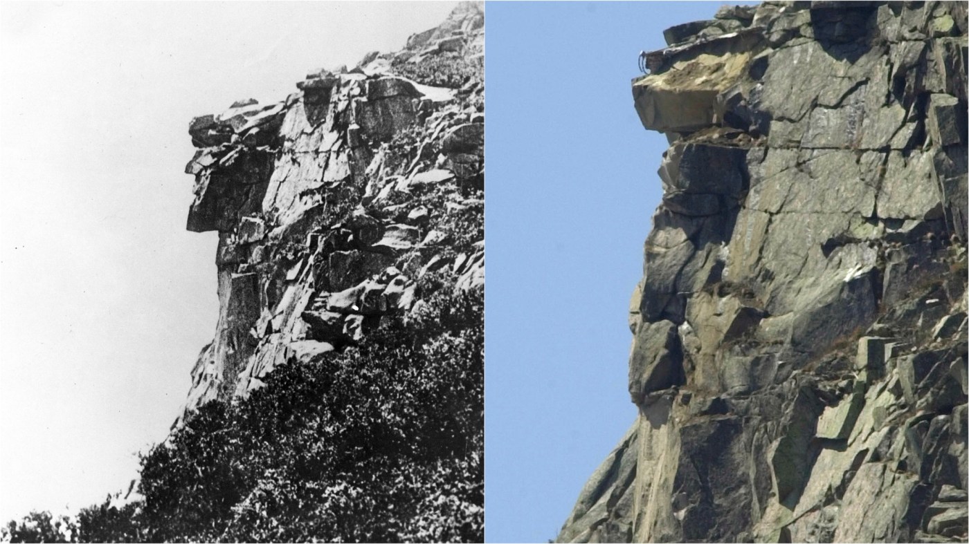 Today in History: May 3, ‘Old Man of the Mountain’ collapses