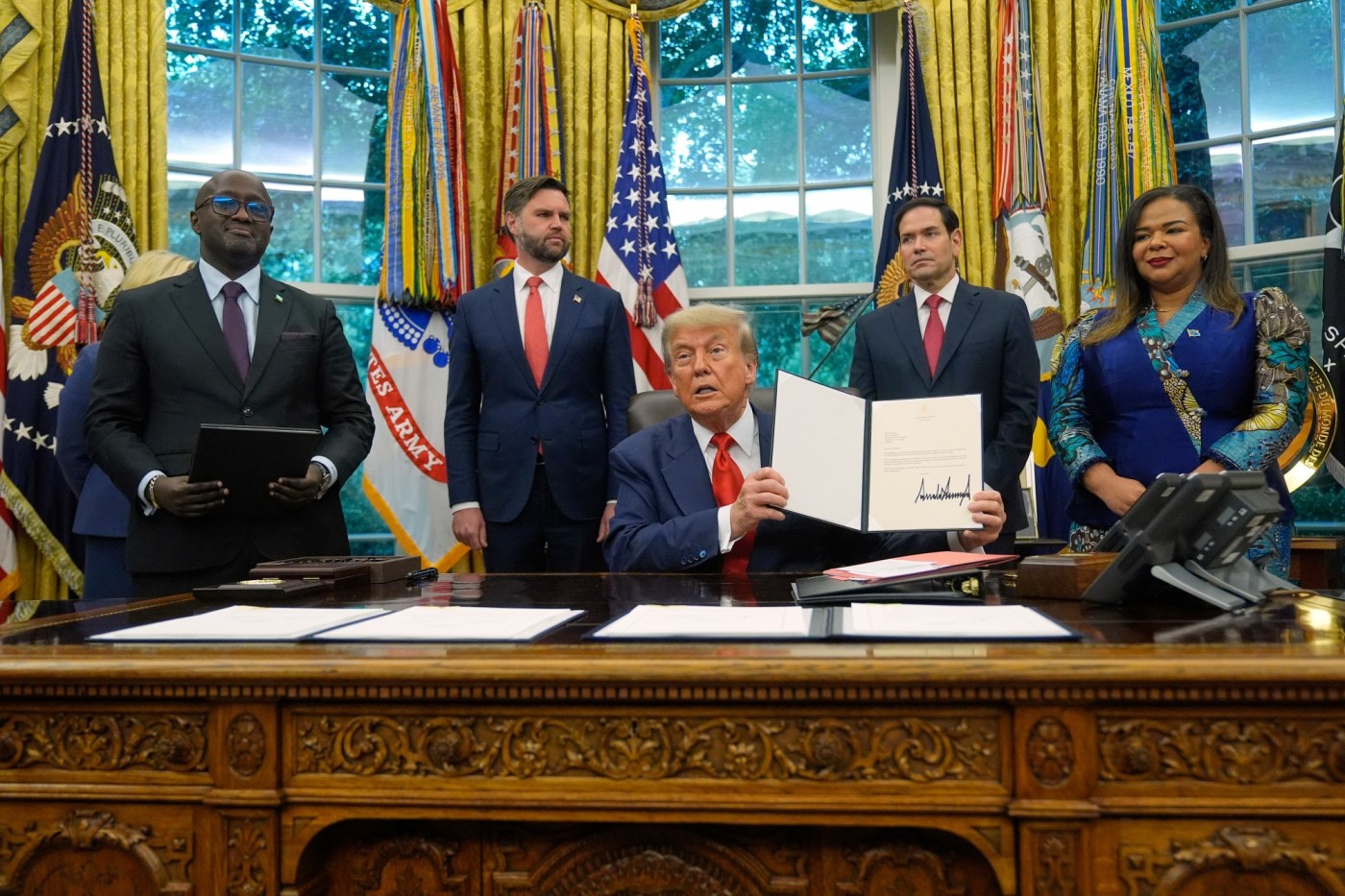 Congo and Rwanda sign a US-mediated peace deal aimed at ending decades of bloody conflict