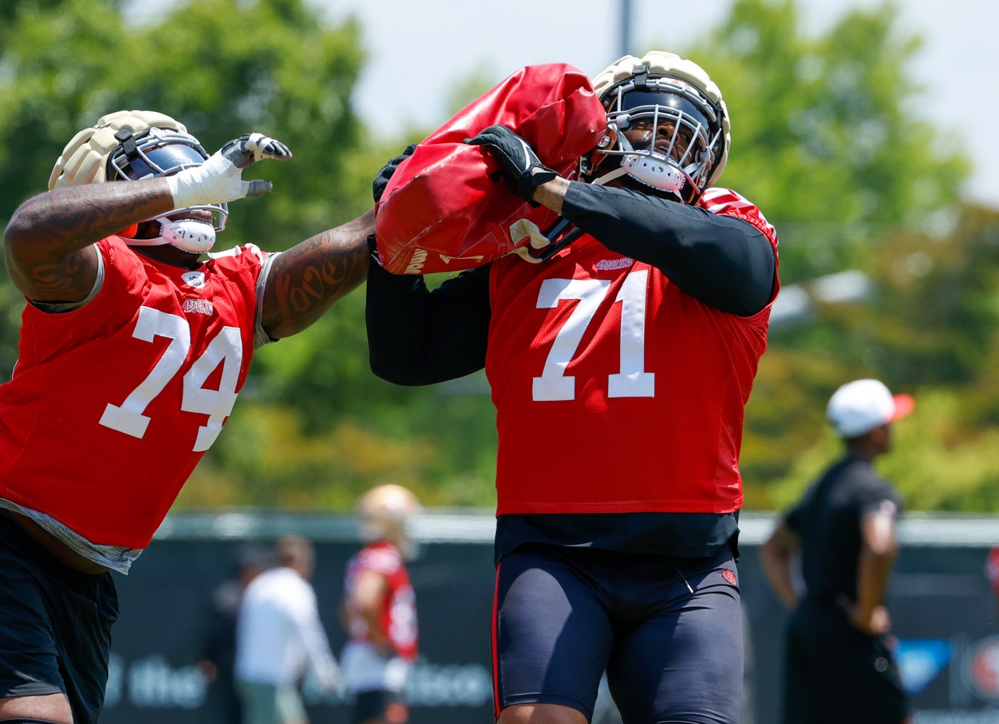 Kurtenbach: I see the vision for the 49ers’ much-maligned offensive line and it’s just fine