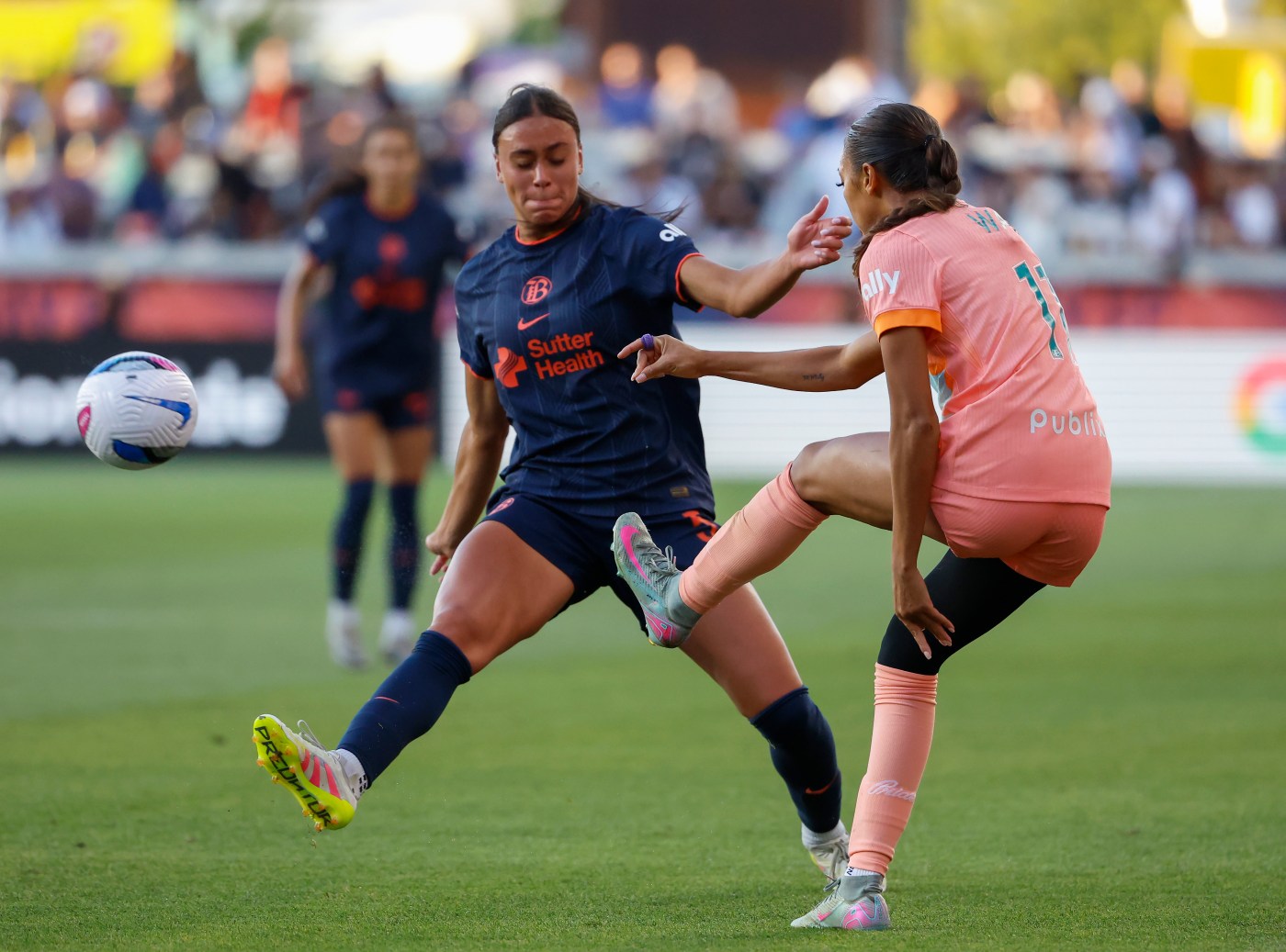 Barbra Banda’s ricocheted goal leads Orlando Pride to close win over Bay FC